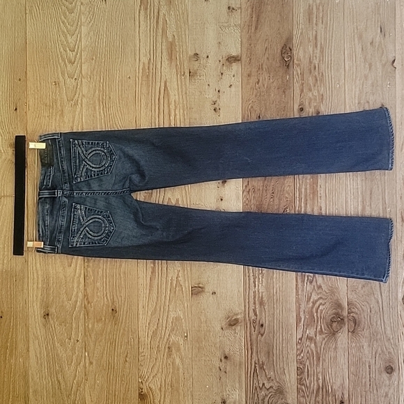 Big Star Vintage Remy Boot Stretch Jean Dark Wash Size 27 Long - Picture 6 of 9